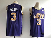 Jazz 3 Ricky Rubio Purple Nike Swingman Jersey,baseball caps,new era cap wholesale,wholesale hats